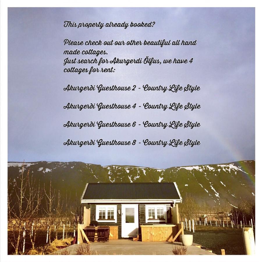 Akurgerthi Guesthouse 2 - Country Life Style Olfus Екстериор снимка